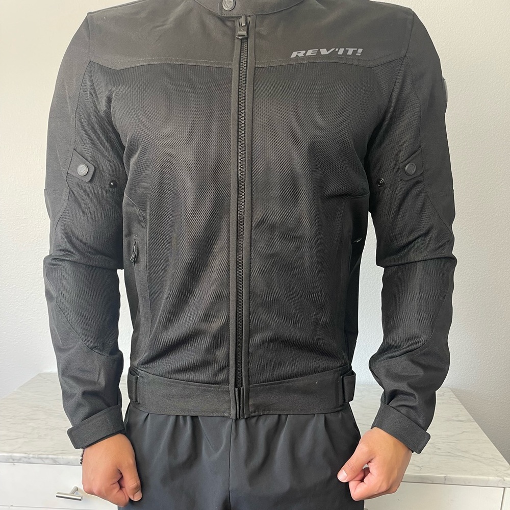 Slightly Used Black REV’IT Jacket Eclipse XL